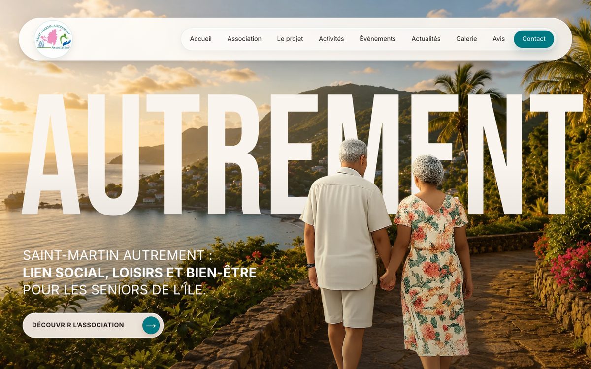Site web Saint-Martin Autrement